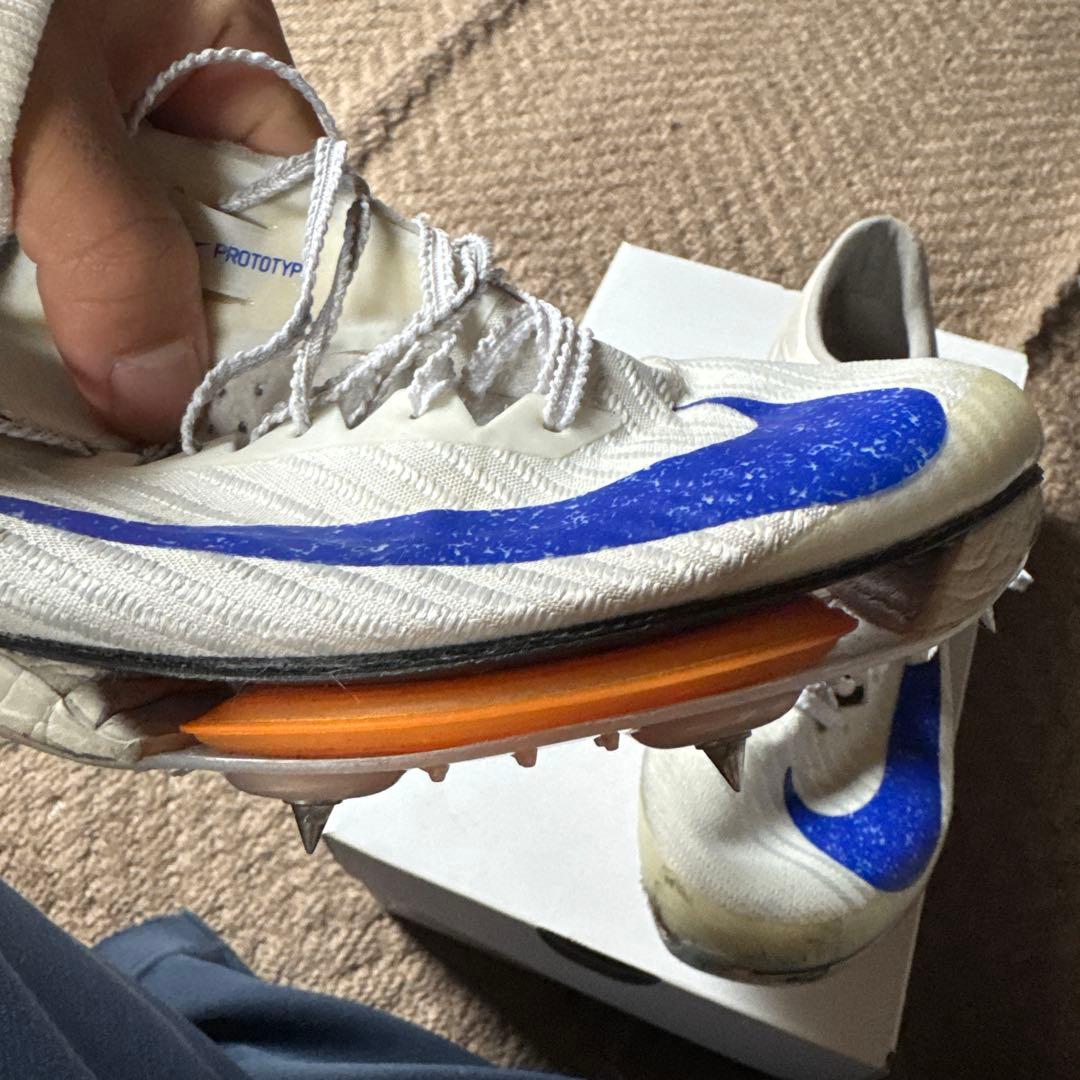 Nike スパイクシューズ ホワイト/ブルー