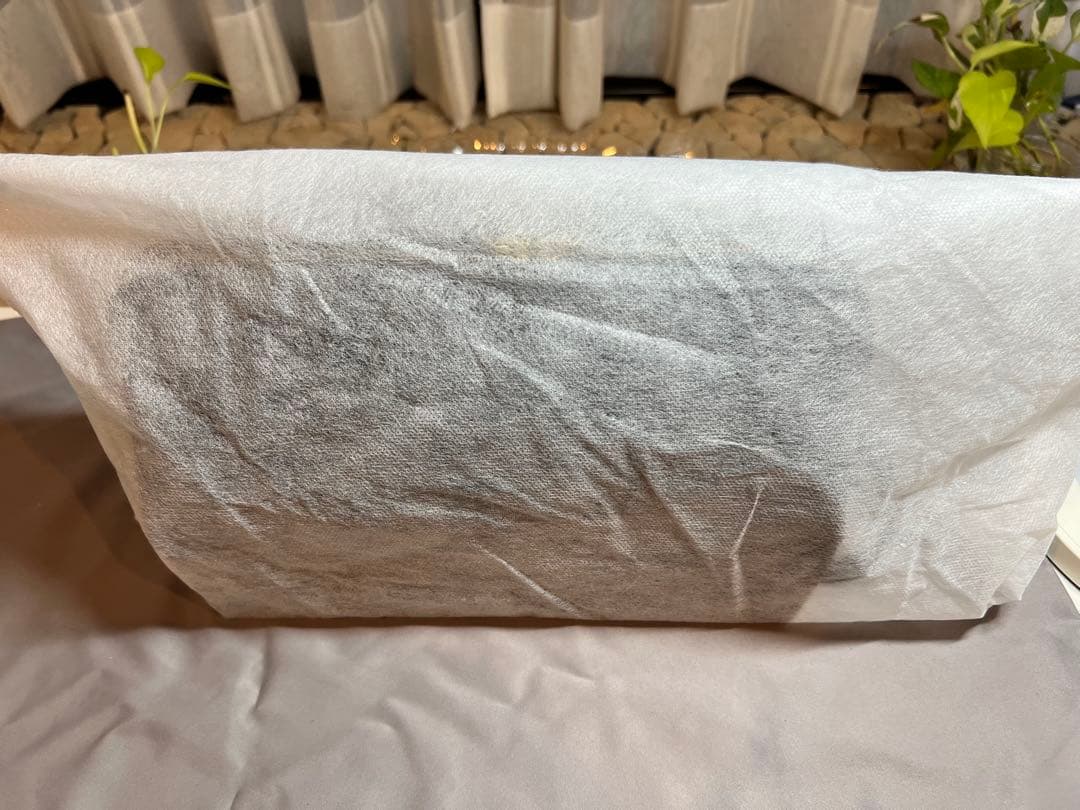 【未使用品】ganzo 黒レザークラッチバック