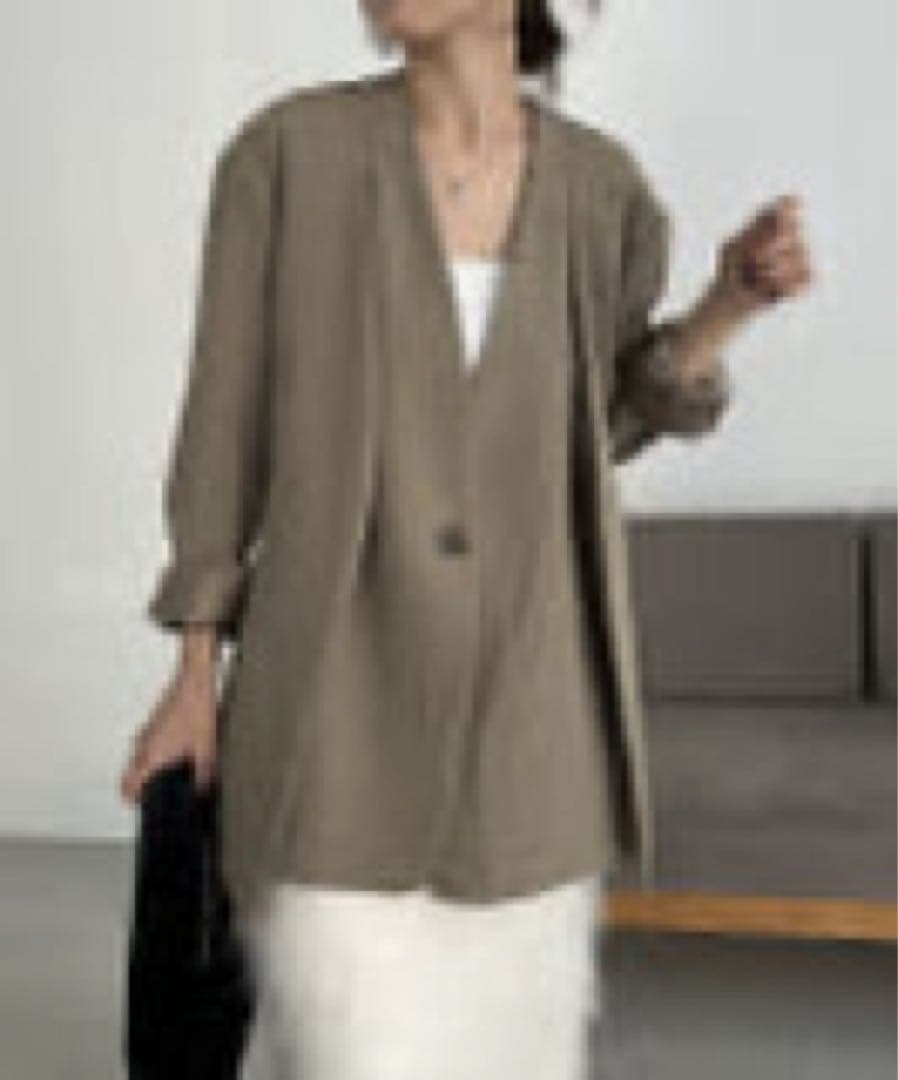 【ii】VERSEAU/ヴェルソー スリットスリーブジャケット