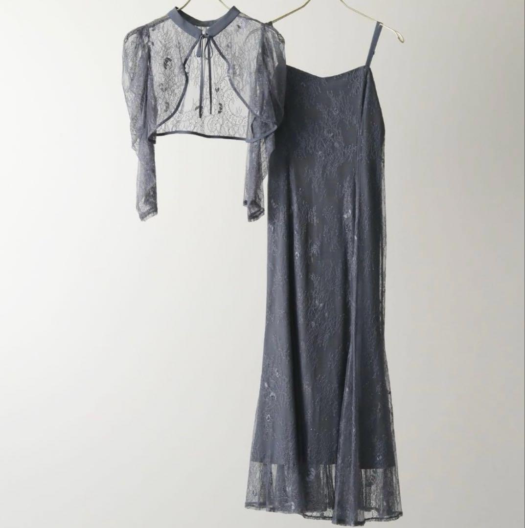 3way レースボレロセット フレア 2点 セット オケージョンドレス　タグ付き
