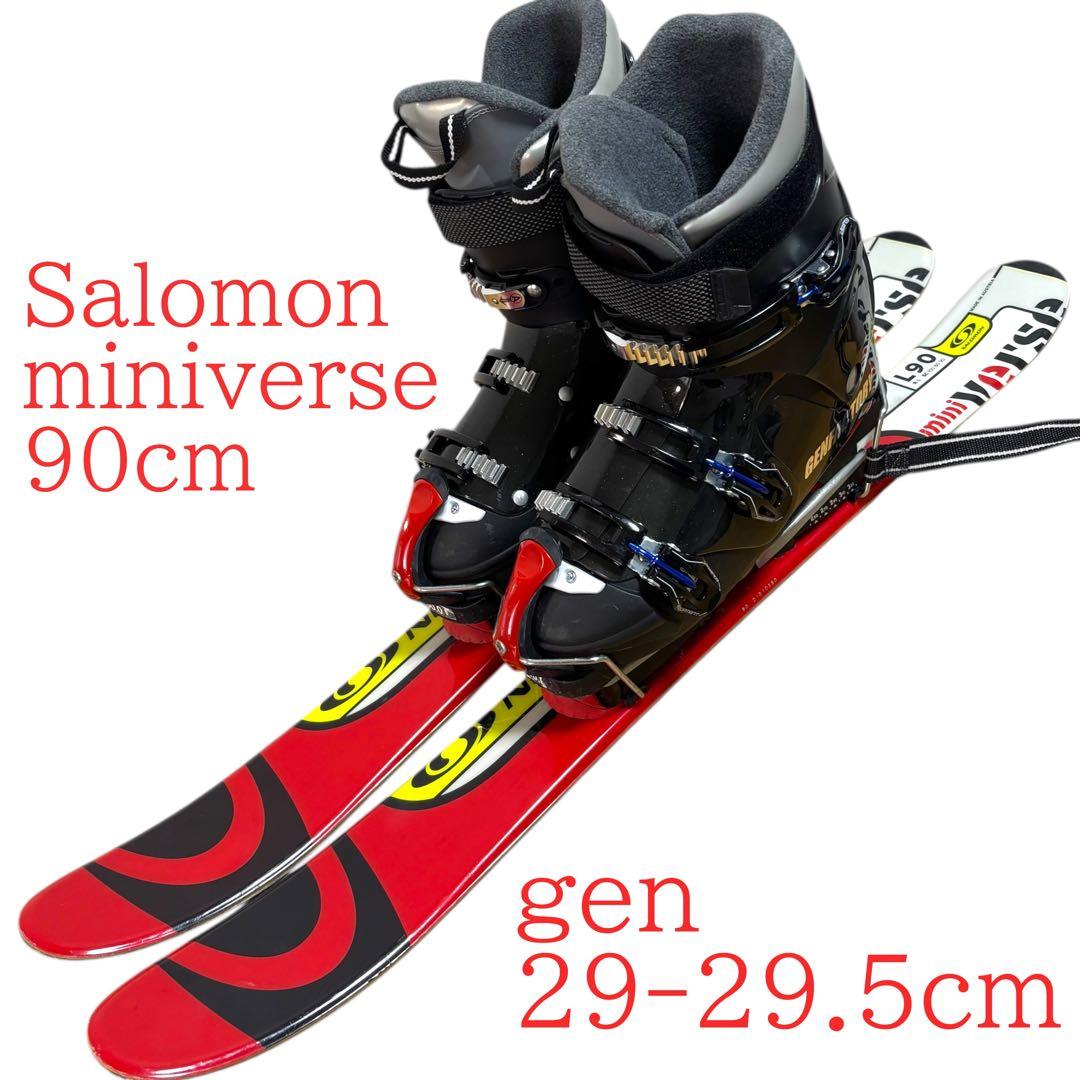メンズ　ショートスキーセット　Salomon gen29-29.5cm ブーツ付