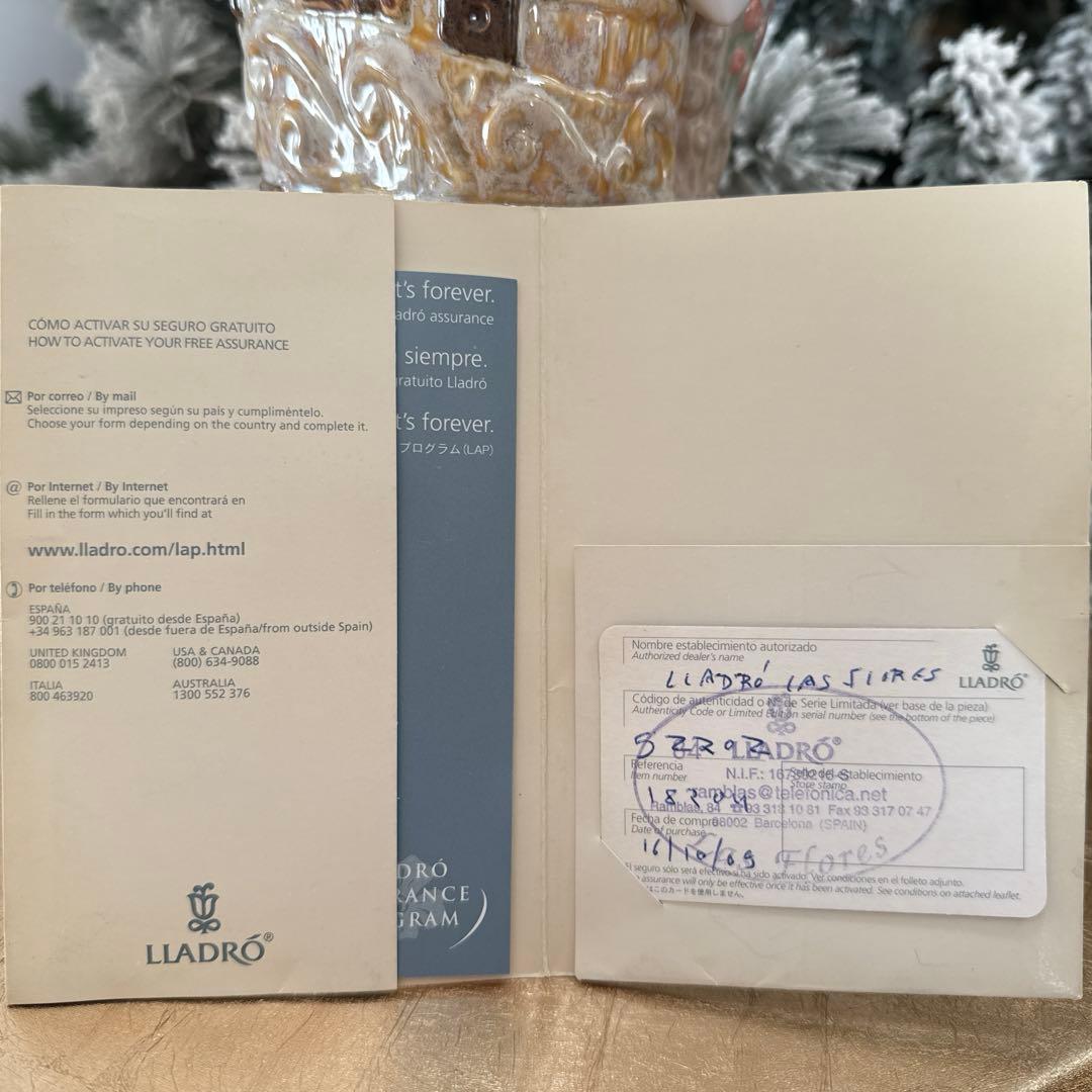 最終価格✨レア度Max Lladro リヤドロ　クリムトの接吻　廃盤品