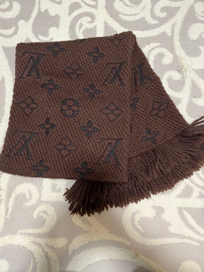 【Dh.Sさま専用】LOUIS VUITTON ブラウン マフラー