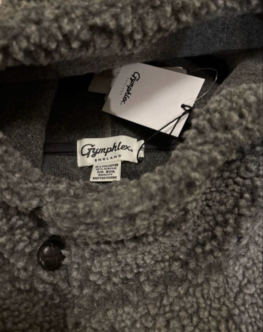 Gymphlex/ジムフレックス /ボアベスト16（L）ダークヘザーグレー