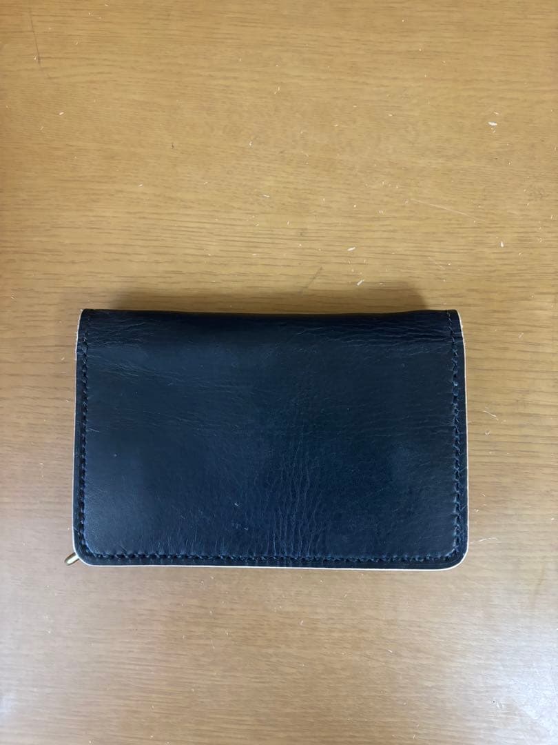 トラッカーウォレットミドル【MW茶芯丘染め】 3層ver