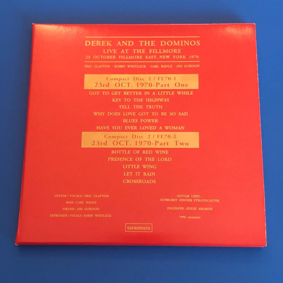 C*o様 4CD Derek And The Dominos Live クラプト