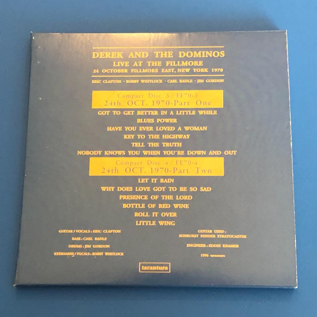 C*o様 4CD Derek And The Dominos Live クラプト