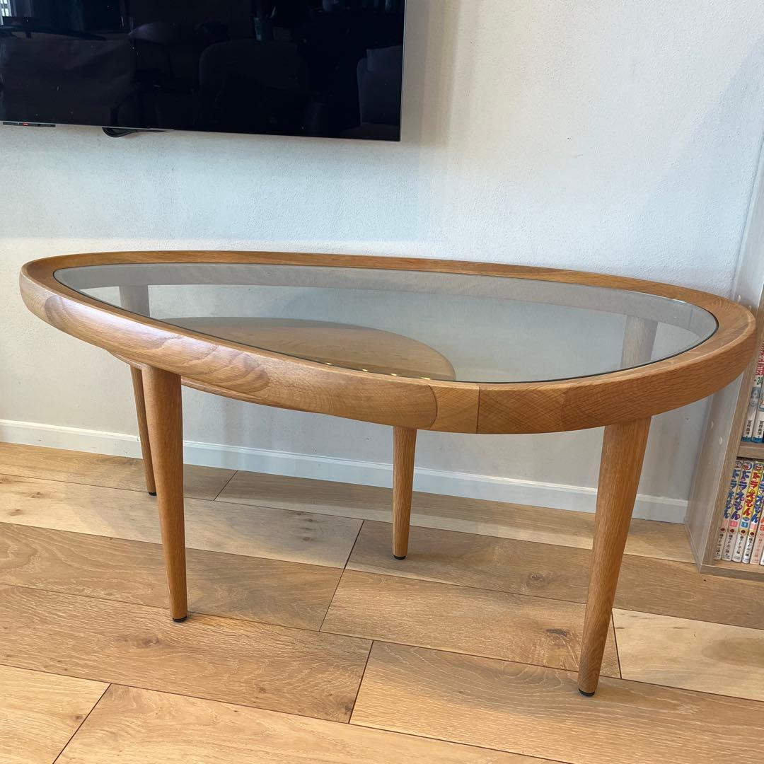 ケユカ　ガラステーブル