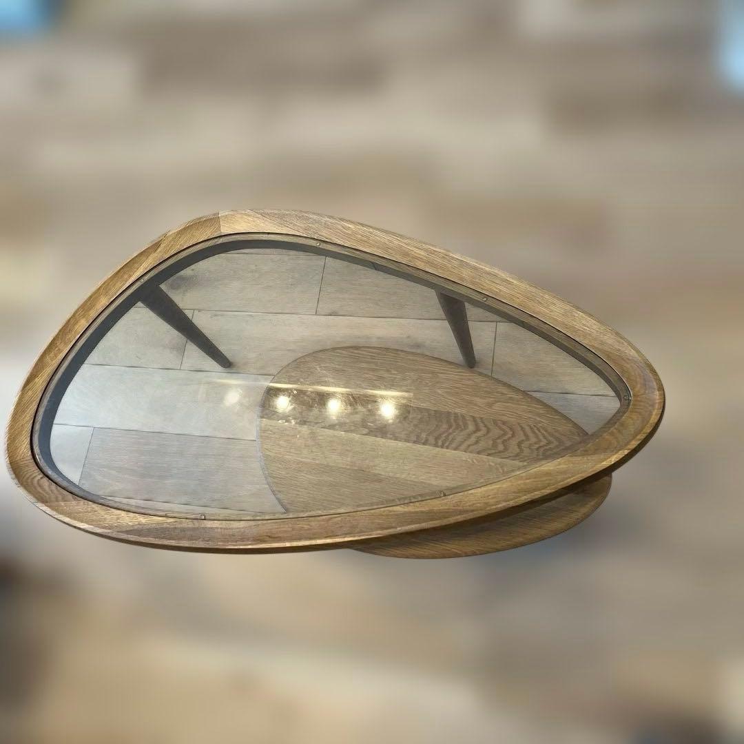 ケユカ　ガラステーブル