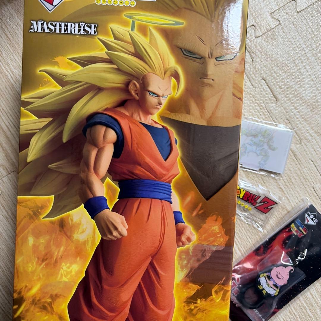 おまけ付き　ドラゴンボール　一番くじ　A賞超サイヤ人孫悟空 MASTERLISE