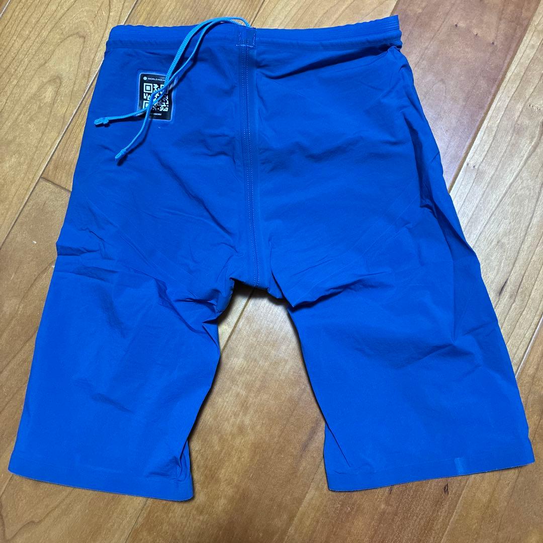 arena 競泳水着 青色 ドローストリング付き