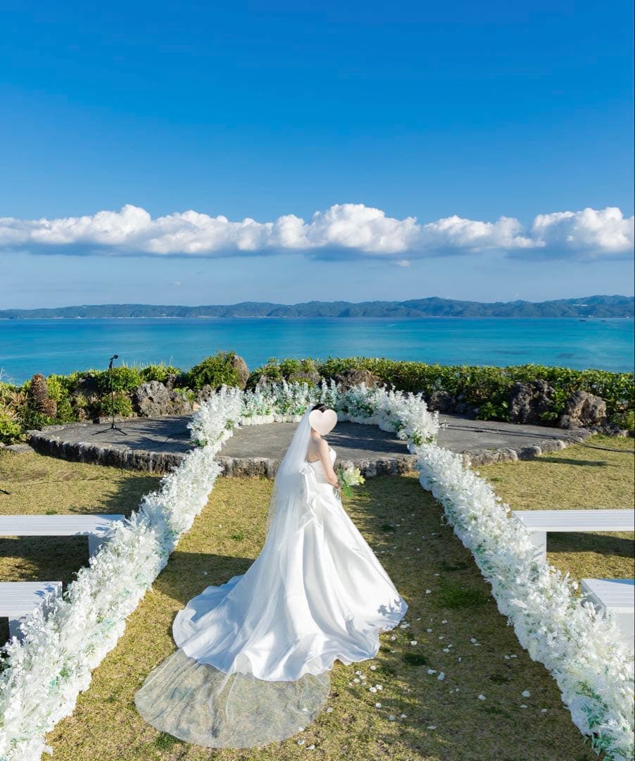 【soa】ウェディングドレス　バックリボン　サテン　花嫁アクセサリー