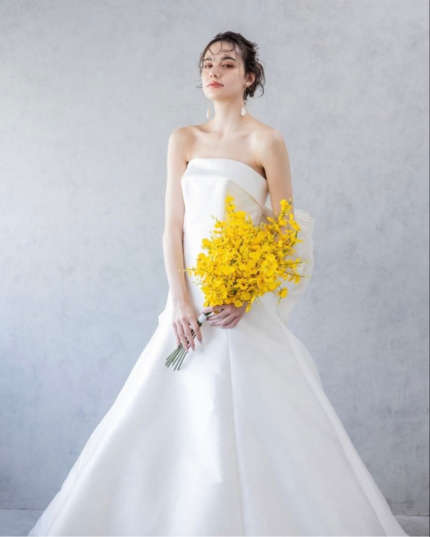 【soa】ウェディングドレス　バックリボン　サテン　花嫁アクセサリー