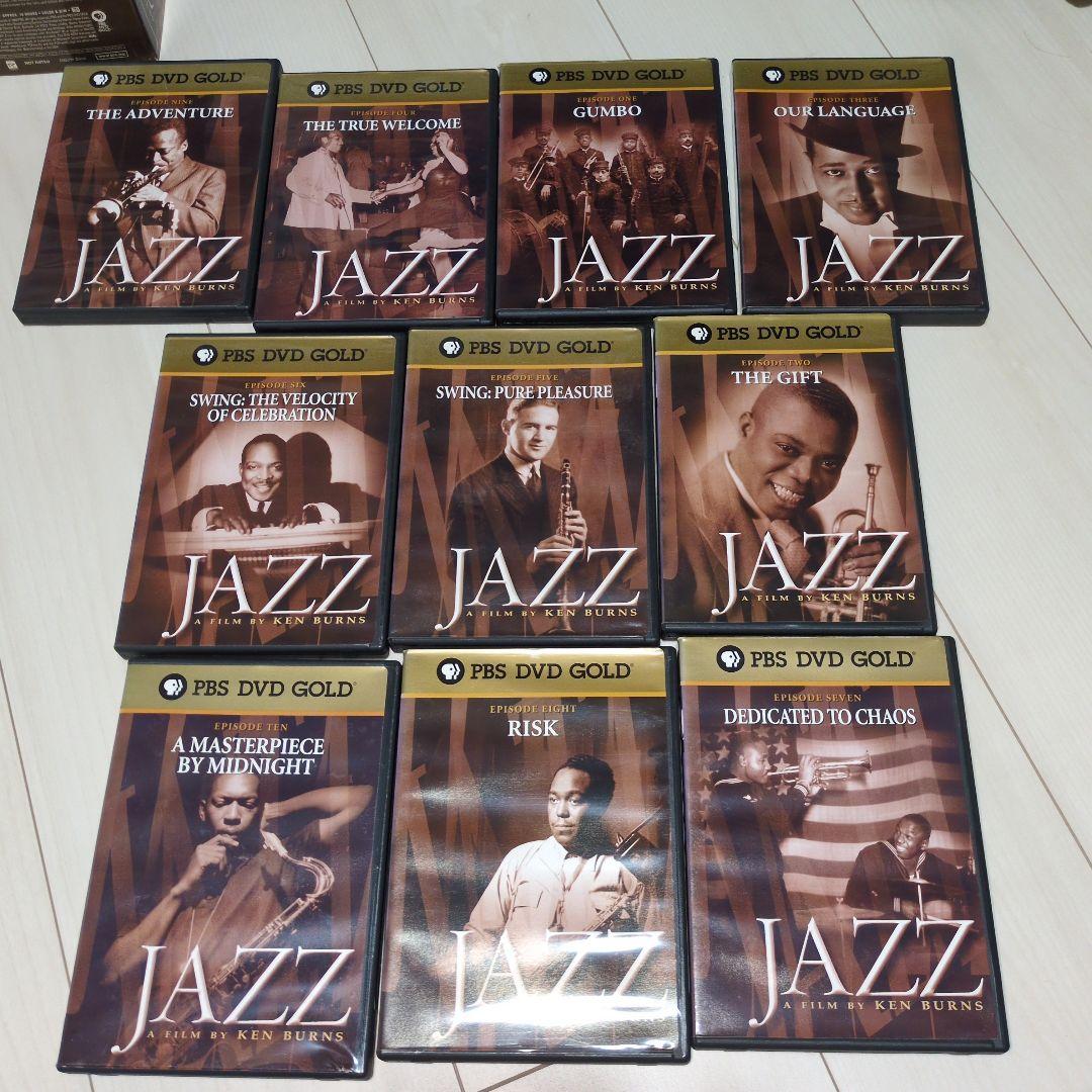 レア　KEN BURNS JAZZ　DVDボックス　全10巻セット　マニア