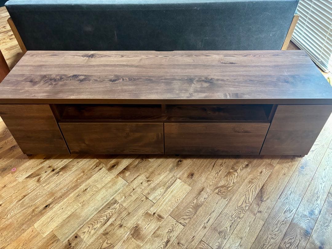 【美品】北欧風テレビ台 160サイズ タップ収納 日本製　大容量収納