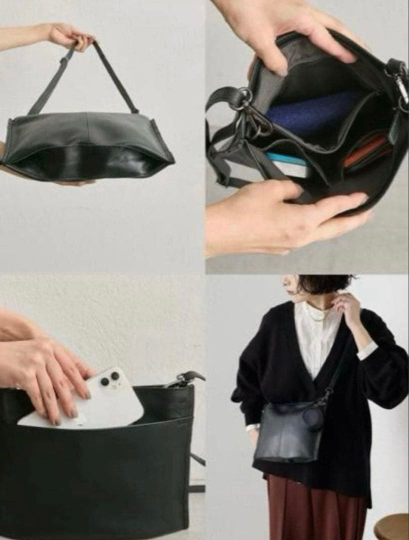 【新品未使用】ear PAPILLONNER 福袋 レザーショルダーバッグ