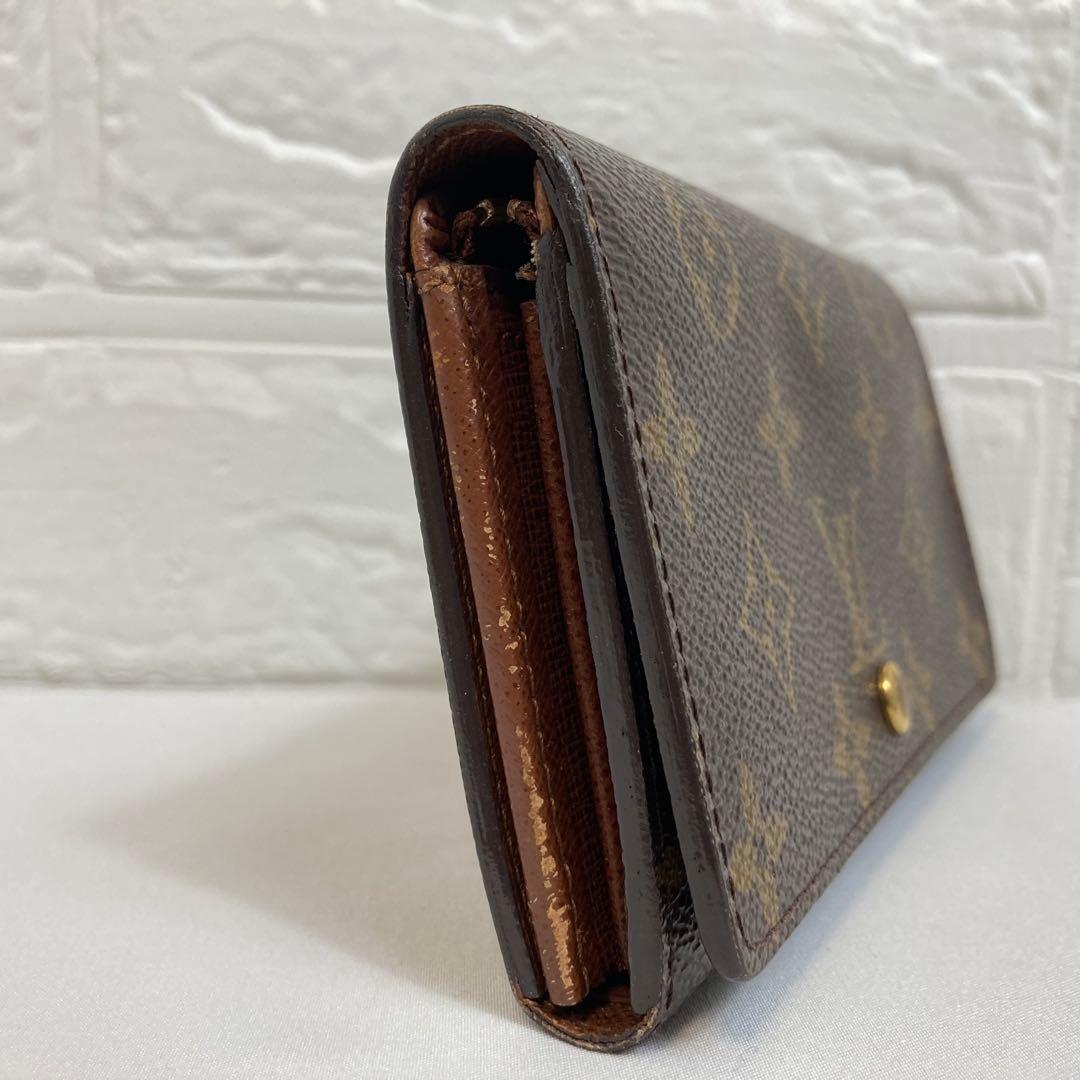【美品】ルイヴィトン　ポルトフォイユ　ビエ　トレゾール　二つ折り財布 モノグラム