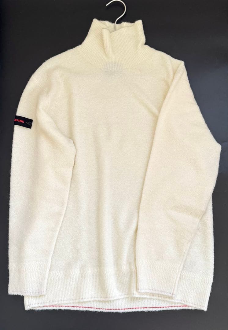 ★2024AW★美品★ブリーフィング タートルネックセーター ニットXL
