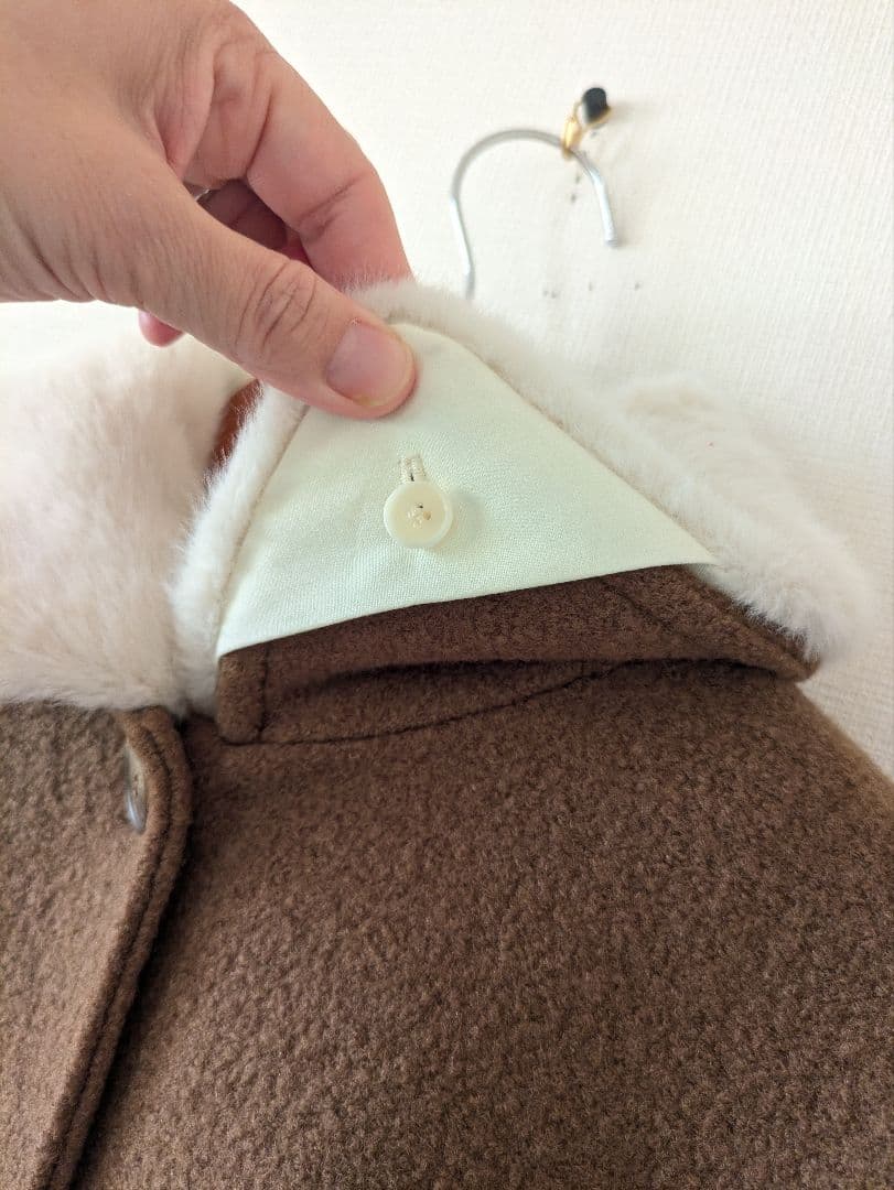 ボンポワン　ウールコート　14