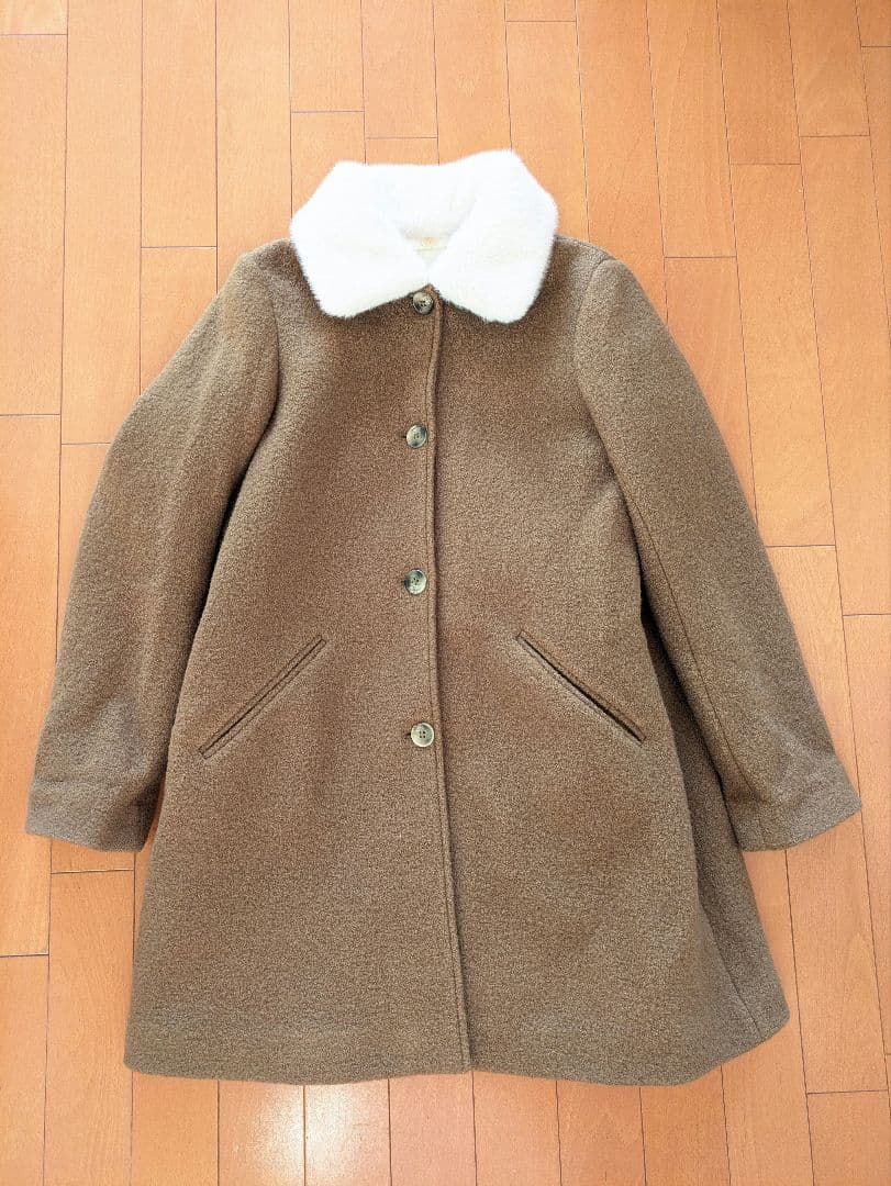 ボンポワン　ウールコート　14