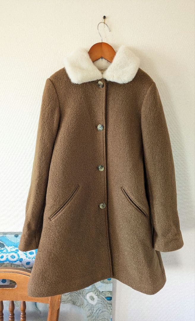 ボンポワン　ウールコート　14