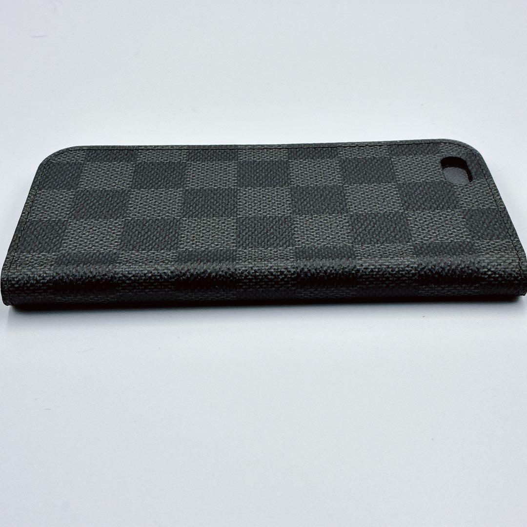 極美品⭐️ルイヴィトン　iPhoneケース　7 / 8 / SE ダミエ　ブラック