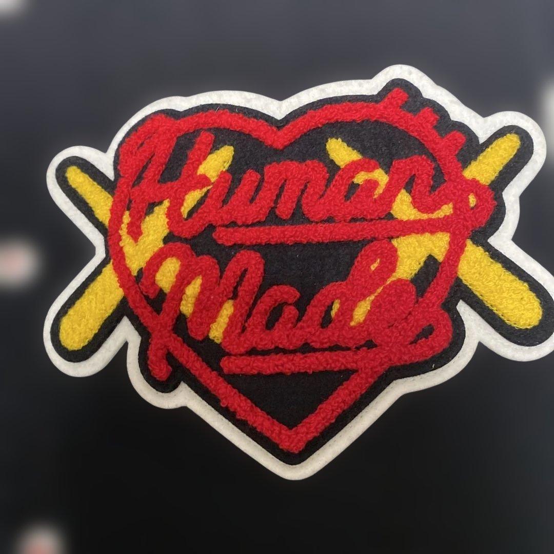 HUMAN MADE スタジャン ブラック/ホワイト