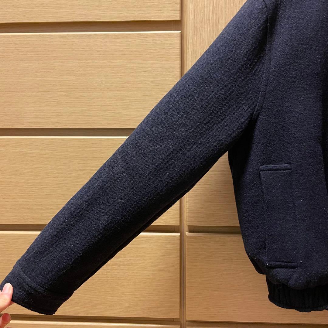 Mannish Wool Blouson ネイビー　ohotoro オートロ
