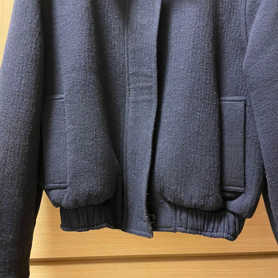 Mannish Wool Blouson ネイビー　ohotoro オートロ