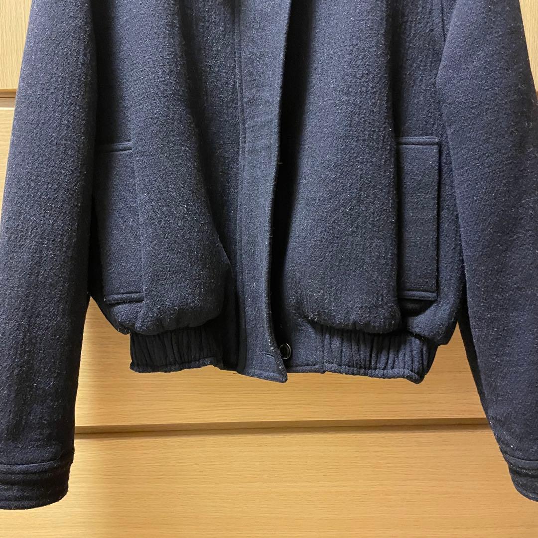 Mannish Wool Blouson ネイビー　ohotoro オートロ