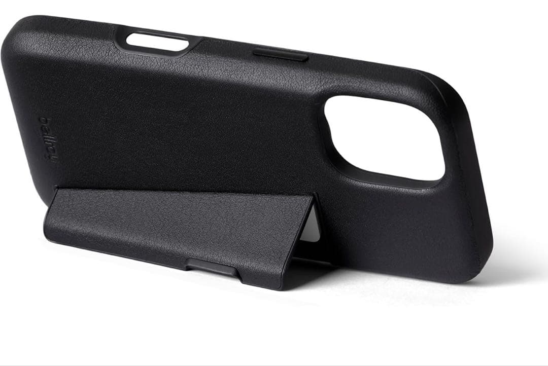 Bellroy ブラック iPhone16 ケース カード収納付き