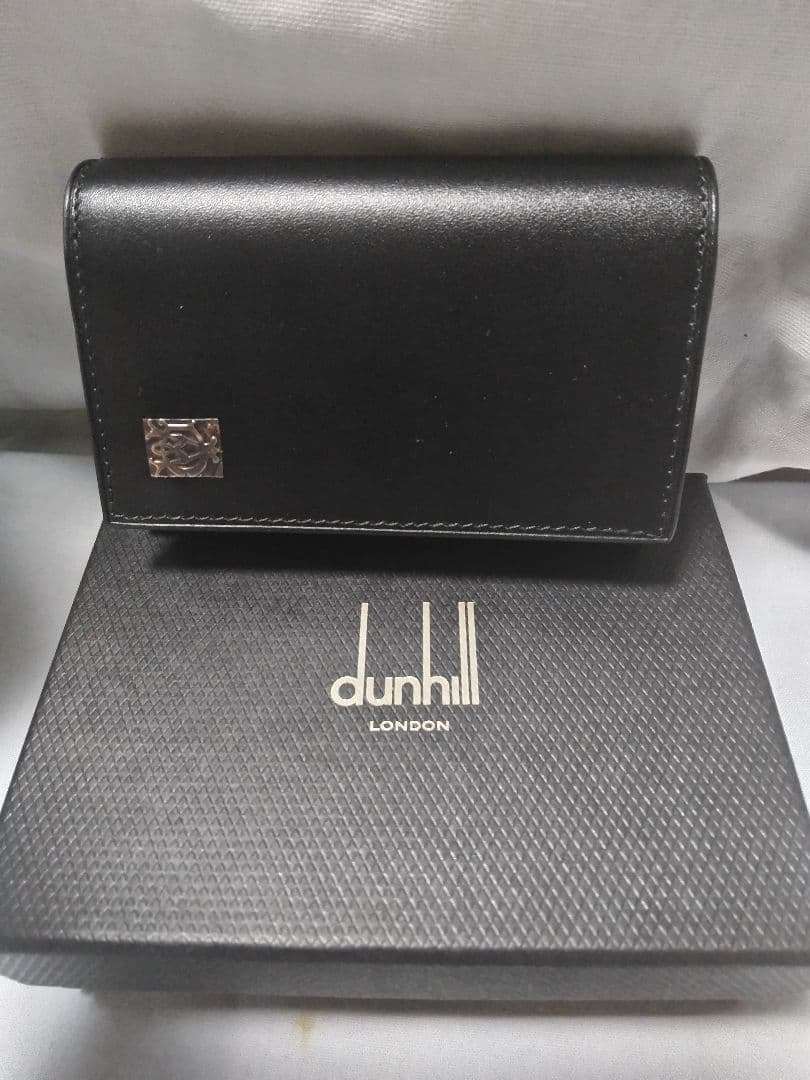 ダンヒル　dunhill ブラック レザー キーケース　高島屋 購入品