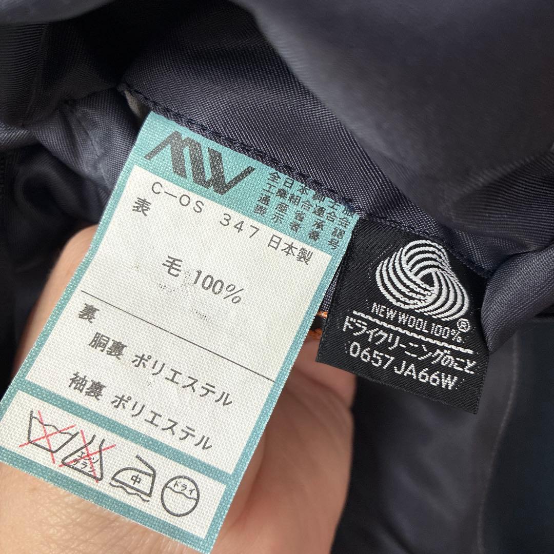 ダークグリーン　ダブルブレスト スーツセット　オーダースーツ日本製　超美品