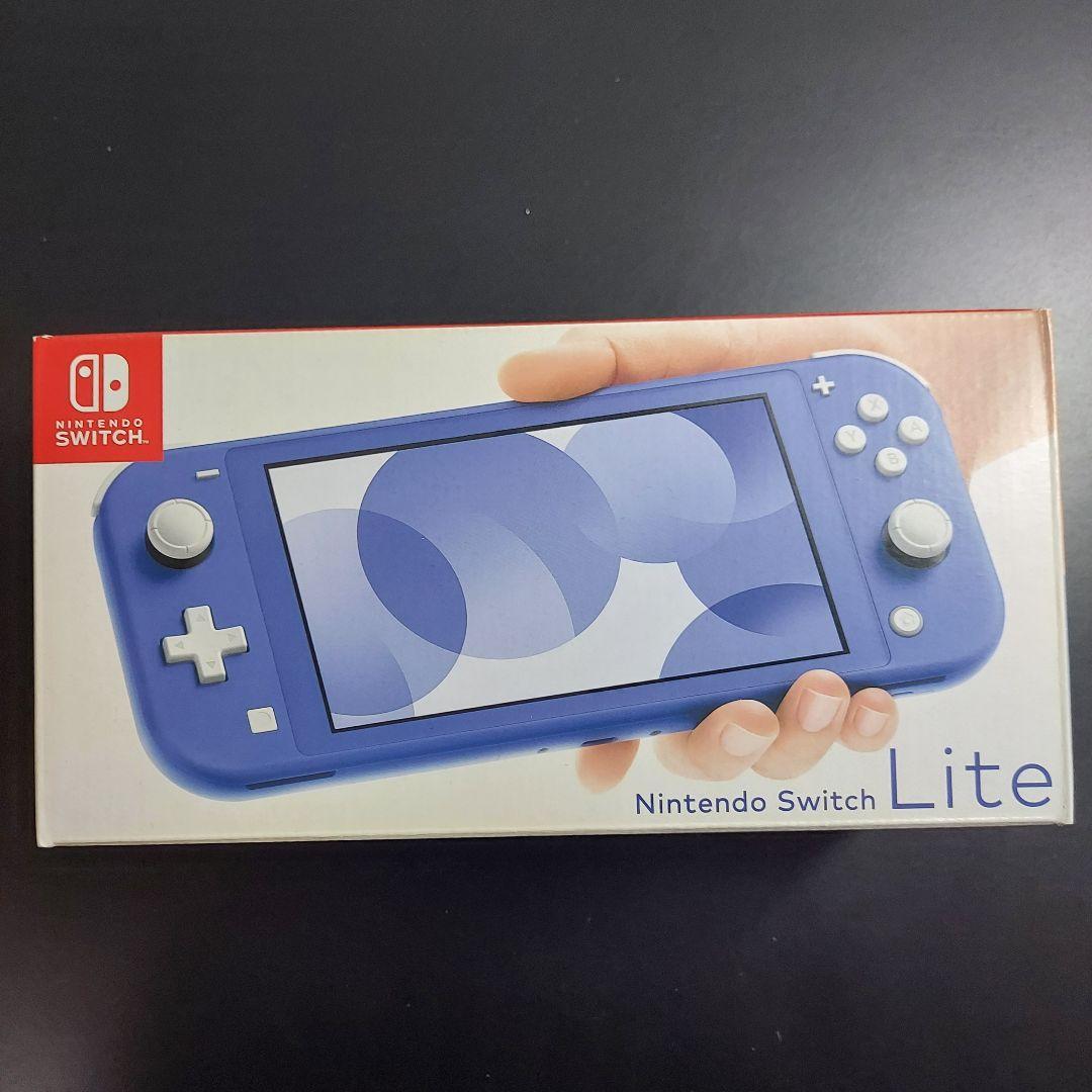 【動作確認済み】Nintendo Switch Lite ブルー 箱付き
