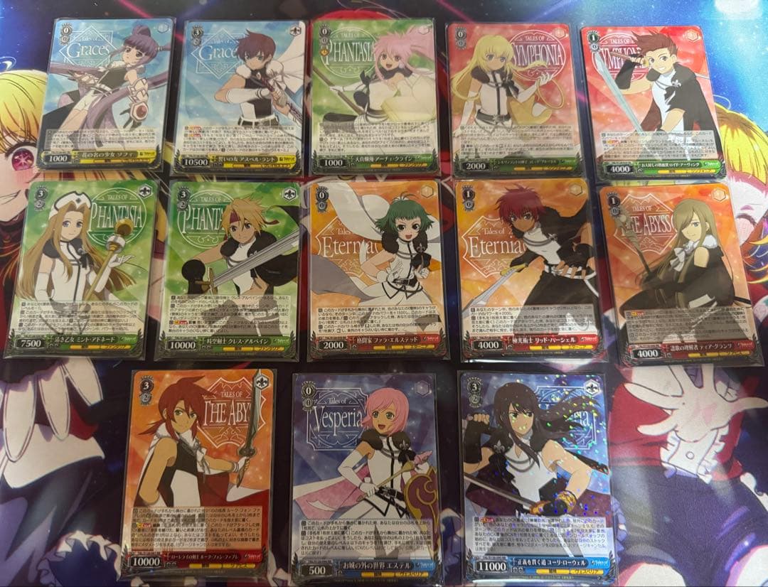 ヴァイスシュヴァルツ　テイルズシリーズTD込み4コン