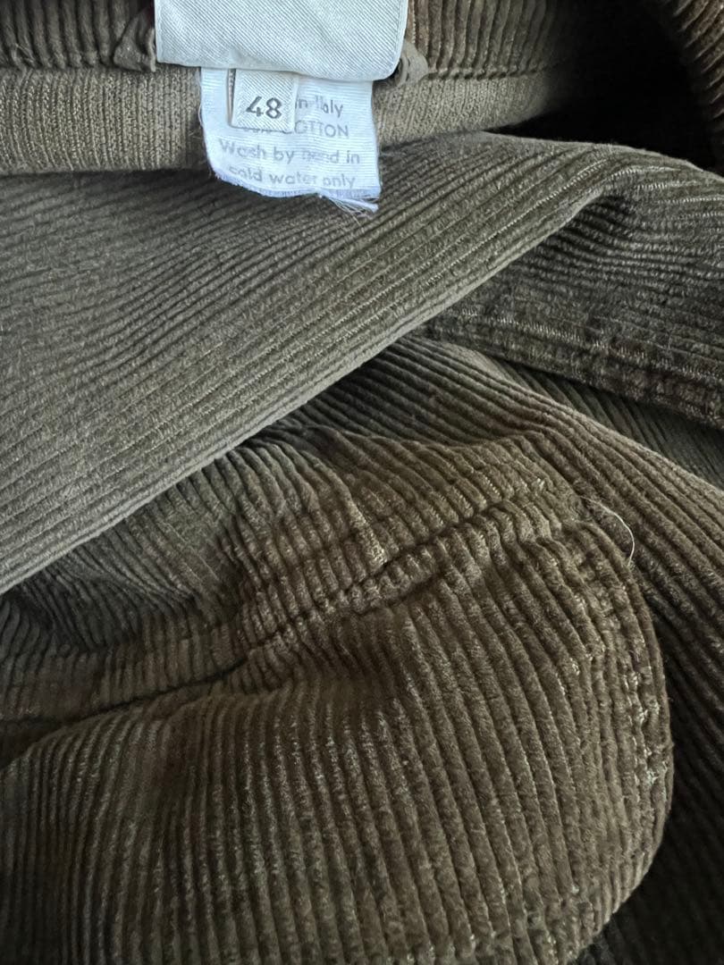 ドリスヴァンノッテン コーデュロイ ジャケット ライカ 48