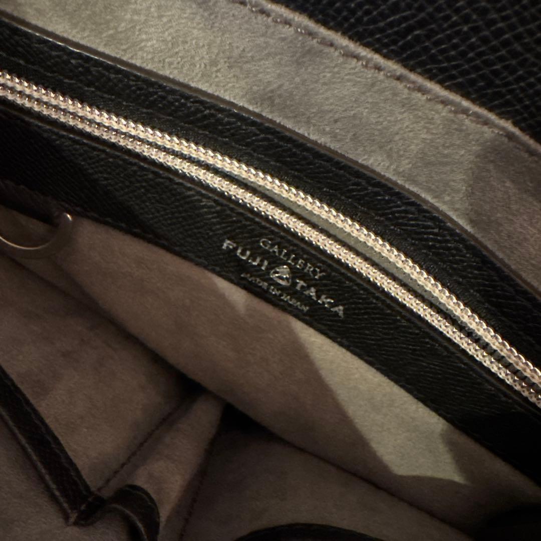 フジタカギャラリー ワープロラックス レザーリュック ブラック