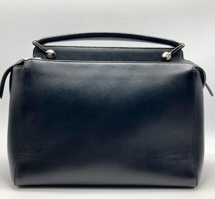 極美品 ポーチ 袋付　フェンディ　ドットコム　2wayバッグ　ブラック