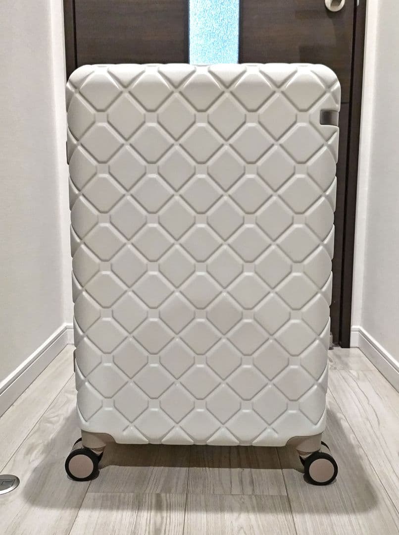 ACE　キャリーケース　スカーラ　69L　オフホワイト　TSAダイヤルロック