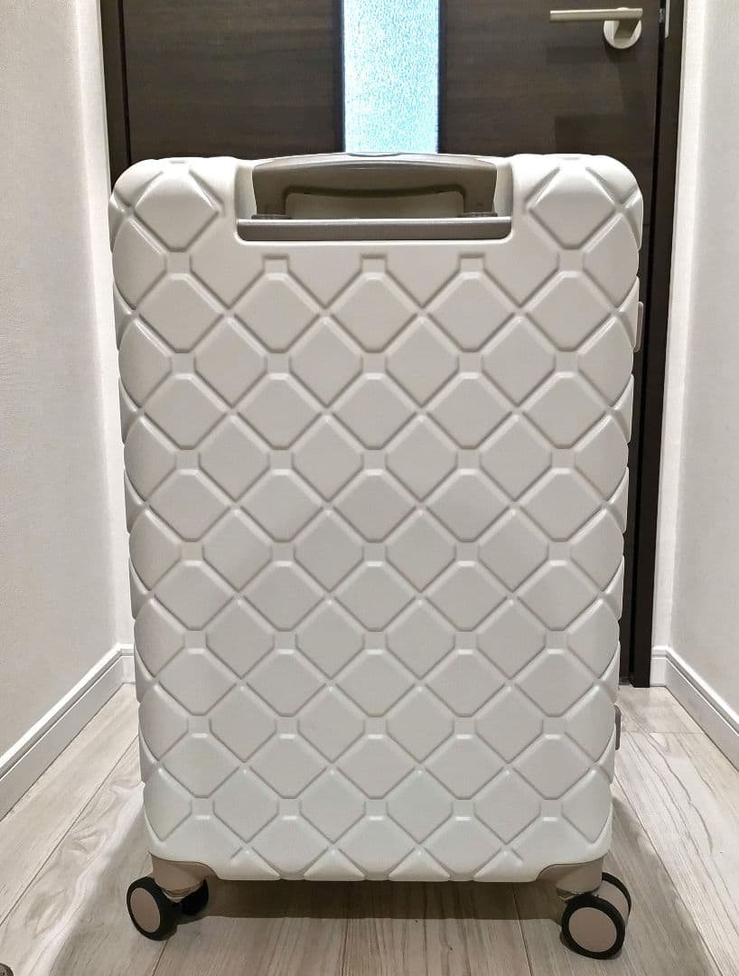 ACE　キャリーケース　スカーラ　69L　オフホワイト　TSAダイヤルロック