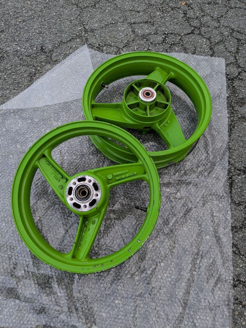 ZRX400ローソン ホイール 前後 ZR400E F17インチR18インチ