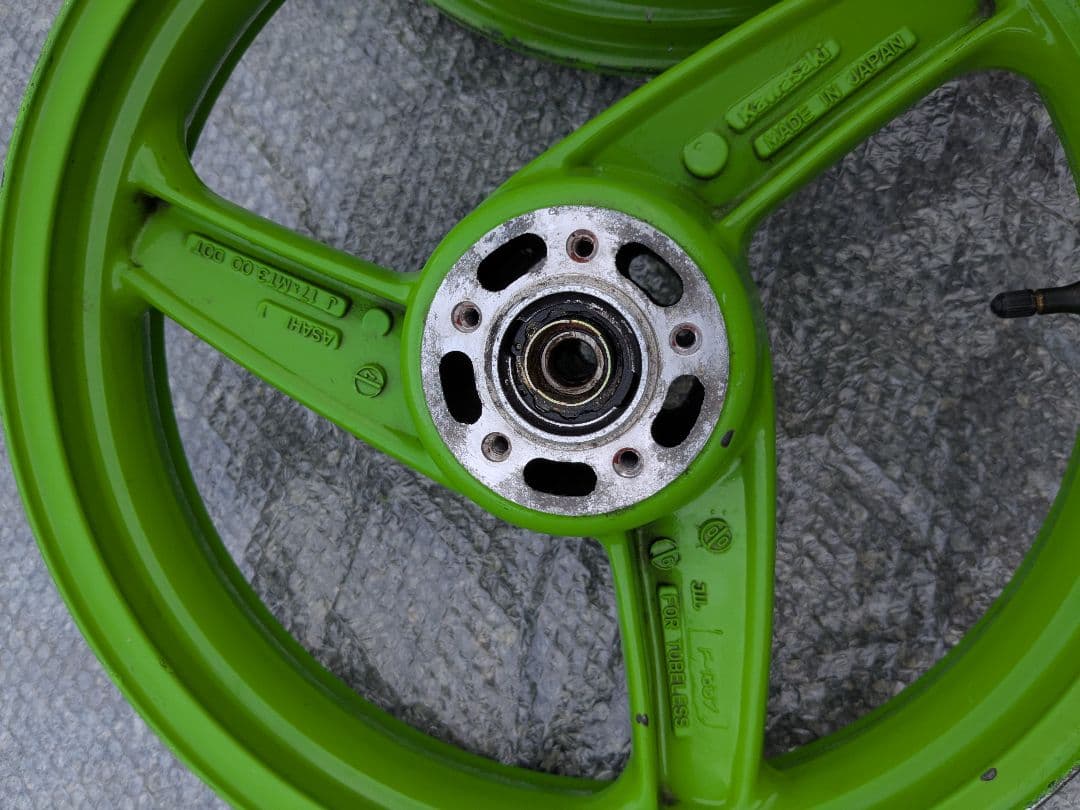 ZRX400ローソン ホイール 前後 ZR400E F17インチR18インチ