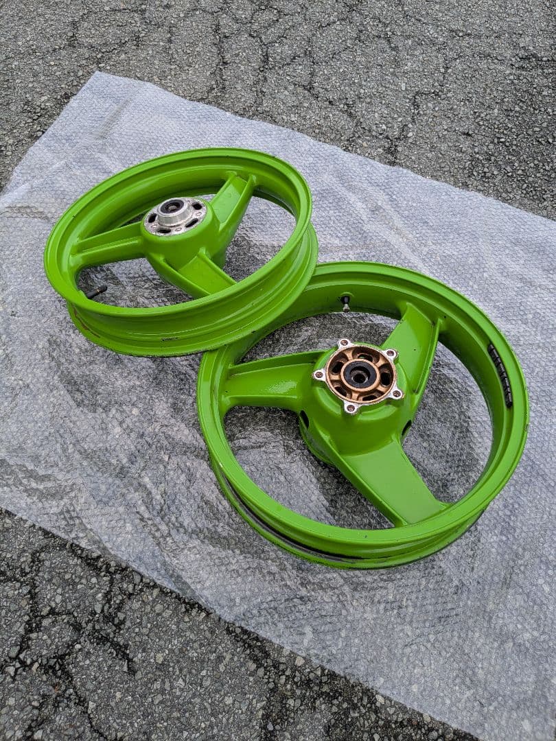 ZRX400ローソン ホイール 前後 ZR400E F17インチR18インチ