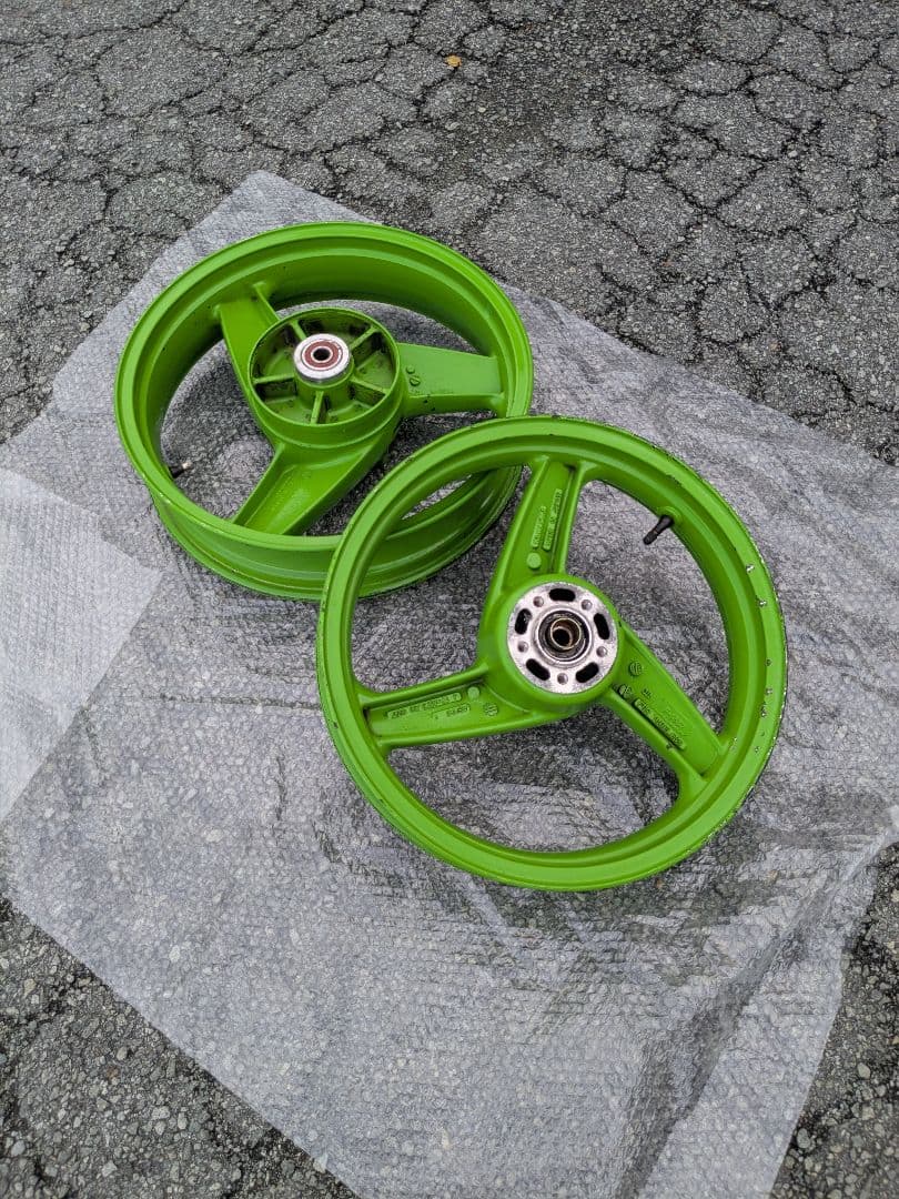 ZRX400ローソン ホイール 前後 ZR400E F17インチR18インチ