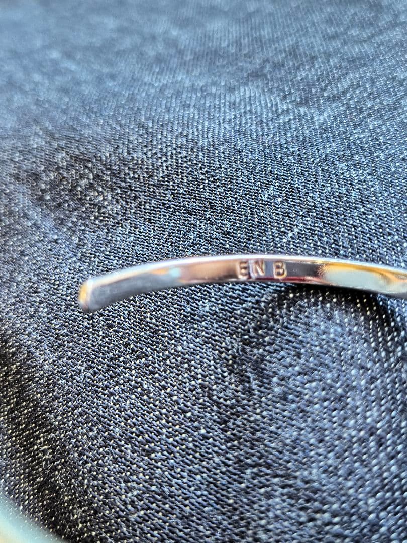 【美品】Navajo labradorite×moonstone バングル