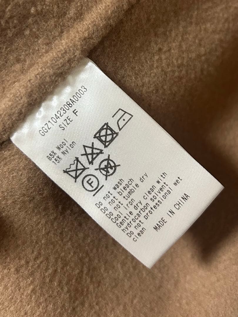 【GALLARDA GALANTE】 リバーショールコート（2024AW）