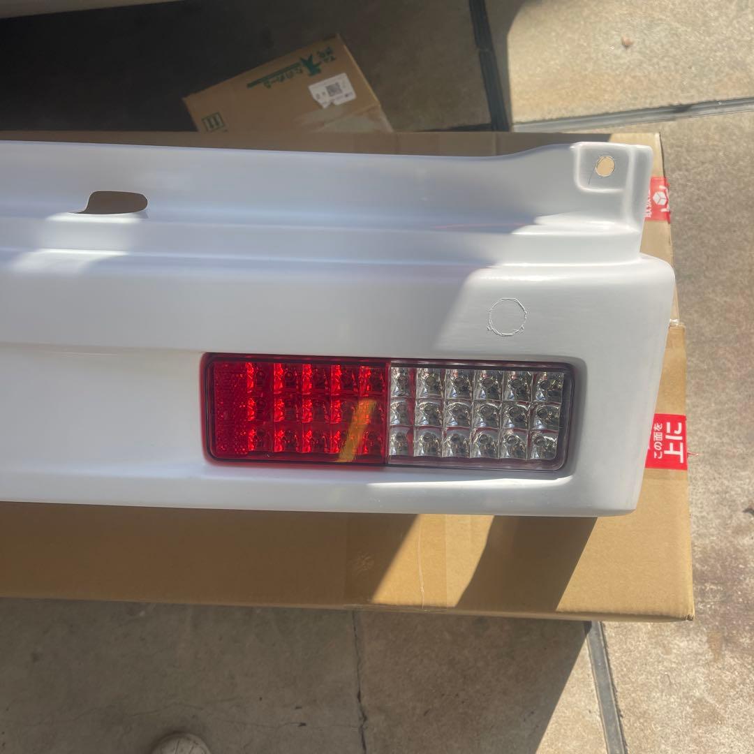 エブリィDA17用 リアショートバンパー 未塗装 新品‼️おまけテールランプ付き