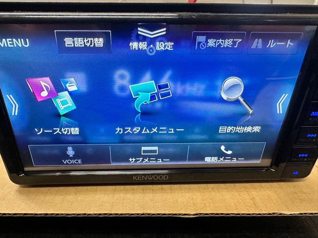 KENWOOD MDV-D709BTW カーナビ フルセグ　トヨタ　ダイハツ