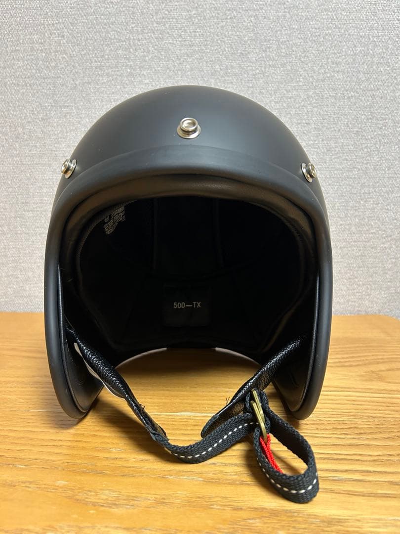 500TXタイプ ビートル　ジェットヘルメットBUCO tt&co 4XL 黒