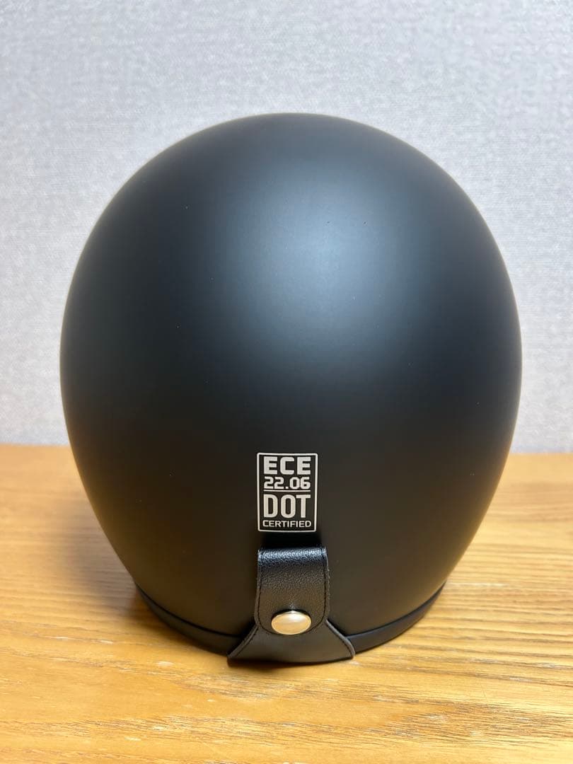 500TXタイプ ビートル　ジェットヘルメットBUCO tt&co 4XL 黒
